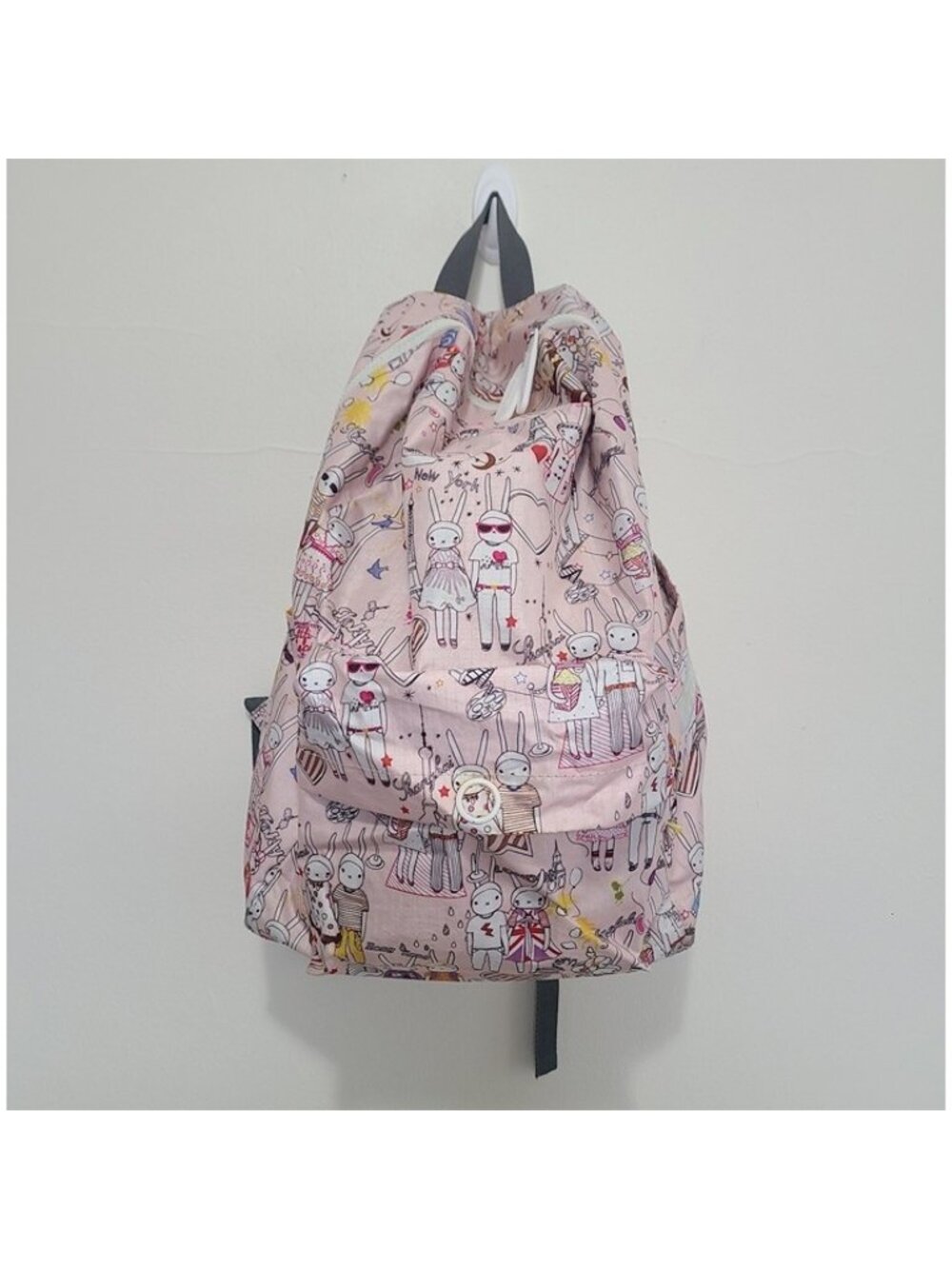 LeSportsac 'Fifi Lapin' Artist In Residence Backpack Pink Nylon